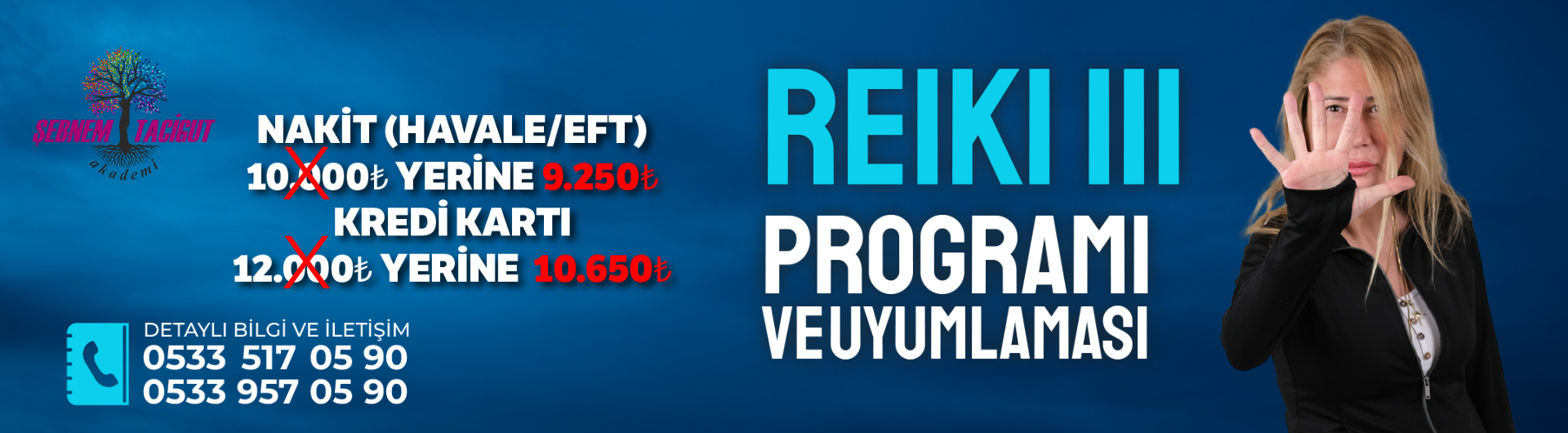 ✨ REIKI 3. SEVİYE PROGRAMI